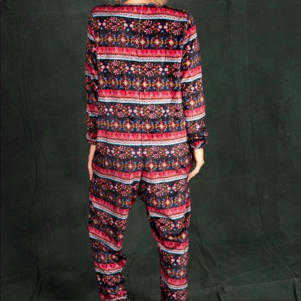 Natural Life Fleece Onesie Loungewear - Picture 4 of 4